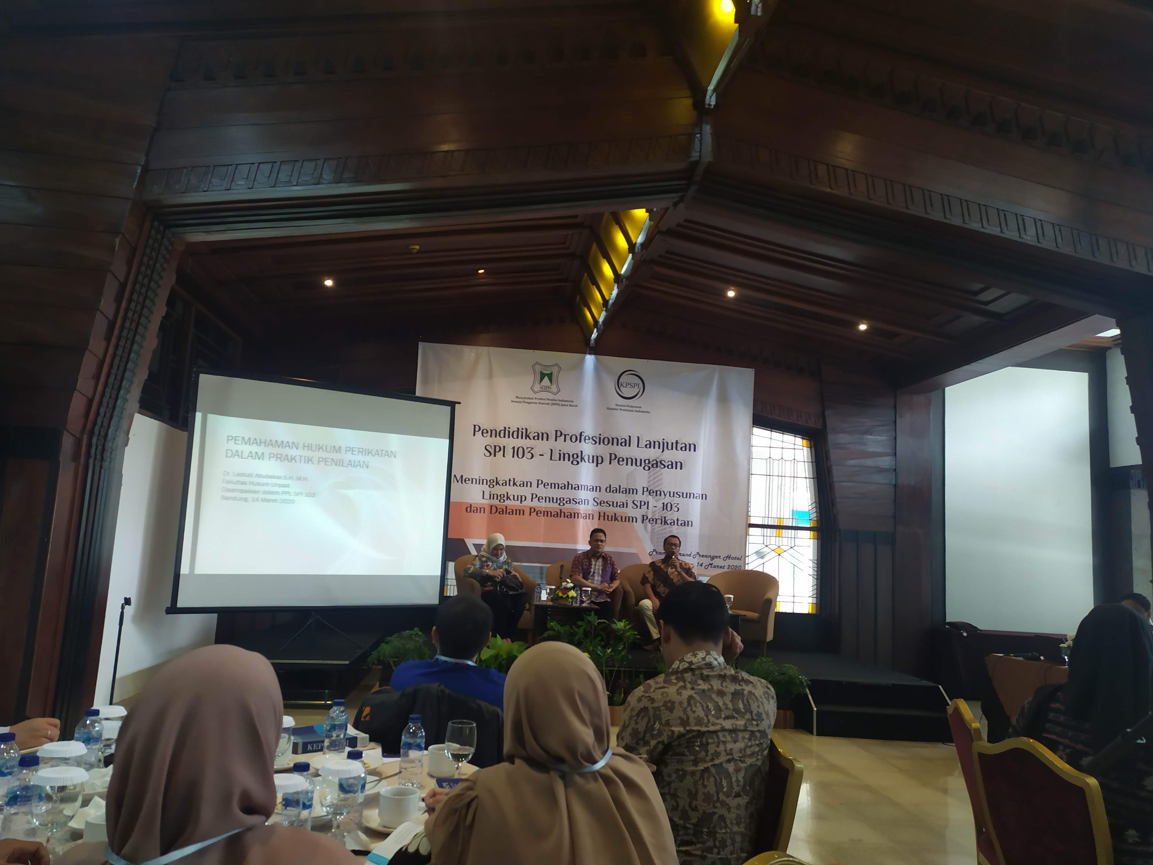 PPL MAPPI Pemahaman Hukum Perikatan SPI 103